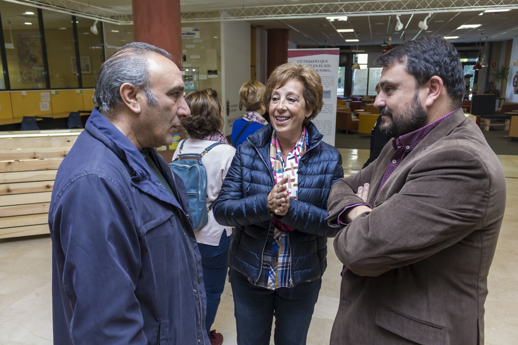 Visita exposición Hijos de Santiago Rodríguez