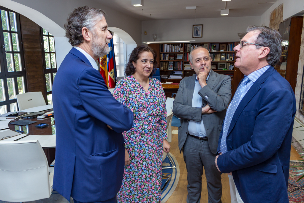 Visita rector Universidad Castilla La Mancha - Diego Herrera Carcedo/UBU