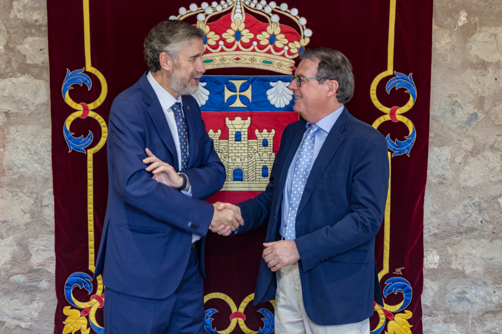 Visita rector Universidad Castilla La Mancha - Diego Herrera Carcedo/UBU