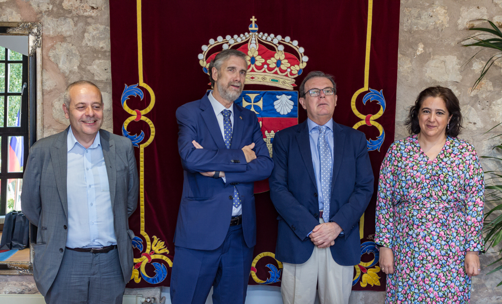 Visita rector Universidad Castilla La Mancha - Diego Herrera Carcedo/UBU