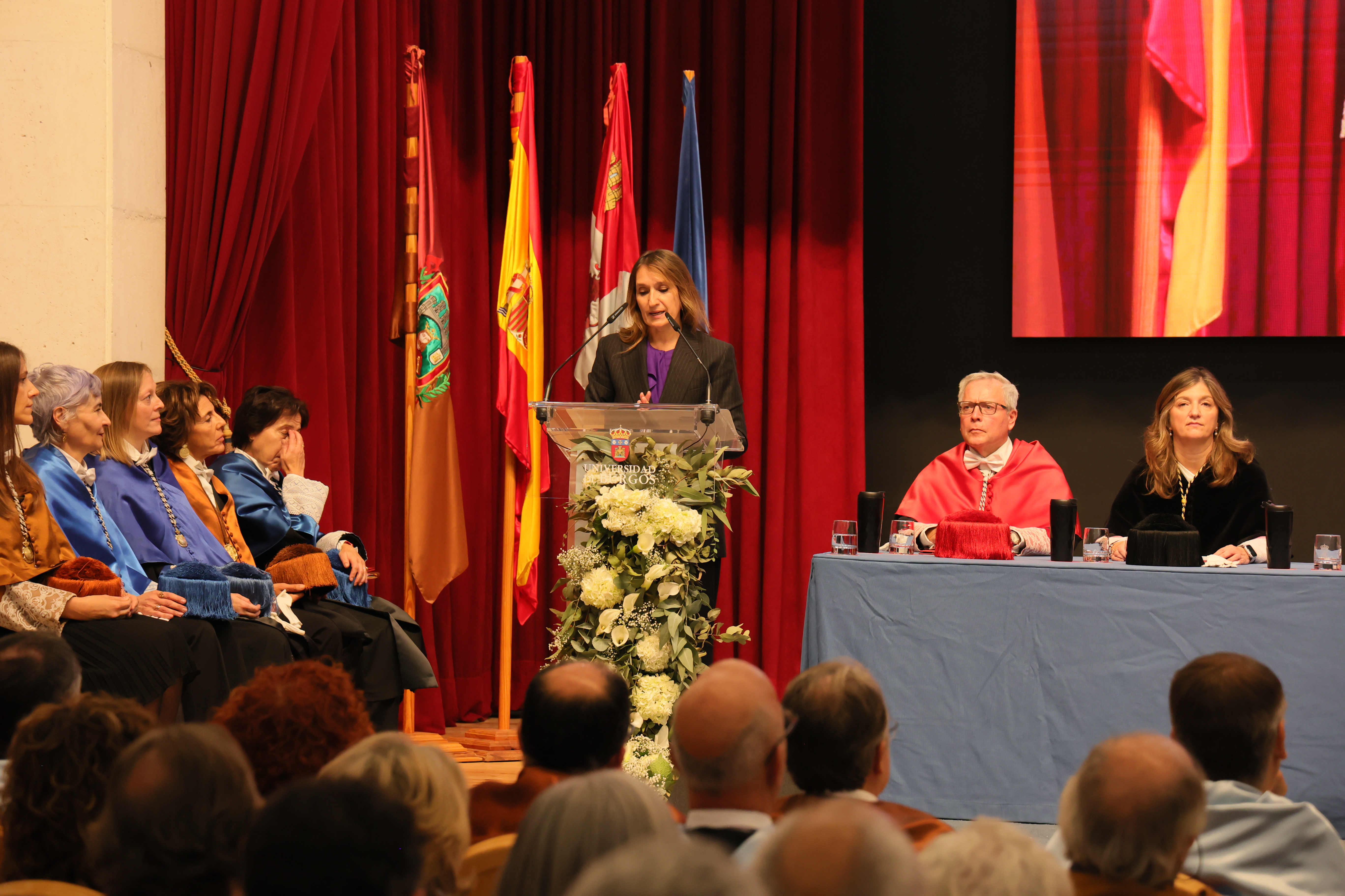 La consejera de Educación de la Junta de Castilla y León