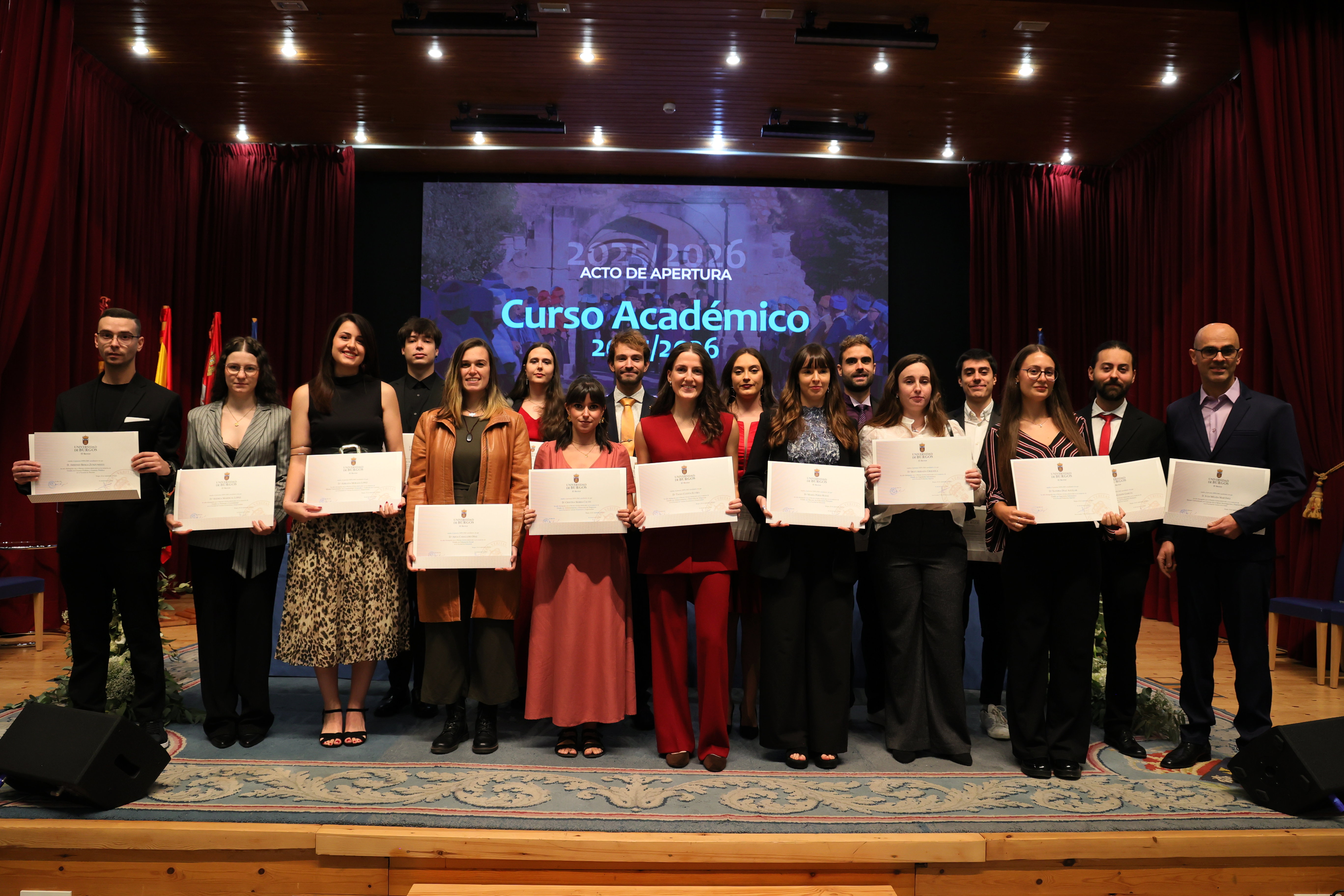 Galardonados con el Premio Fin de Estudios
