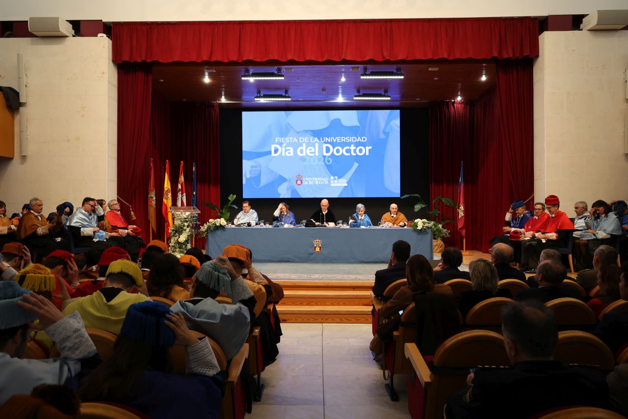 El Paraninfo acogiendo el acto de la Fiesta de la UBU