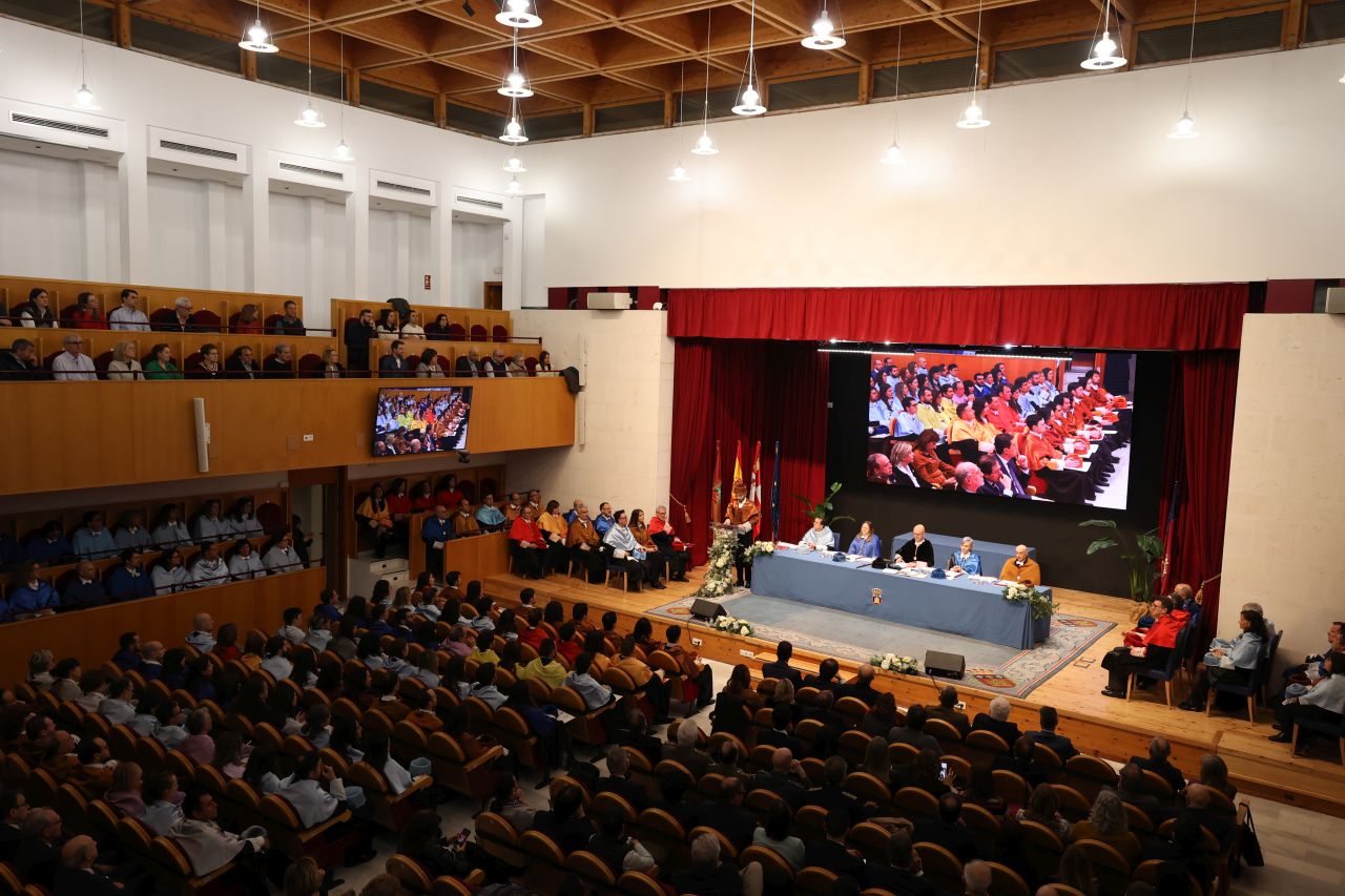 El Paraninfo acogiendo el acto de la Fiesta de la UBU