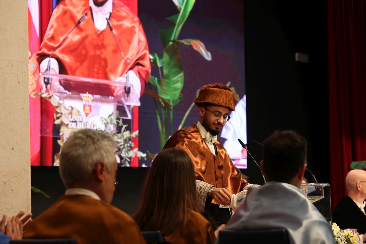 Dr. Javier Manso Morato, intervención en nombre de sus compañeros de doctorado