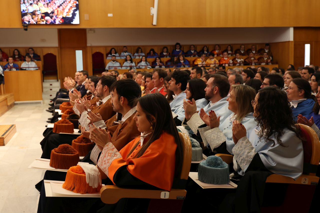 El Paraninfo acogiendo el acto de la Fiesta de la UBU