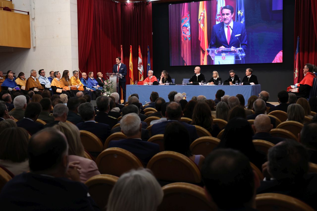 Intervención del consejero de Industria, Universidades, Empleo y Comercio de la Junta de Castilla y León