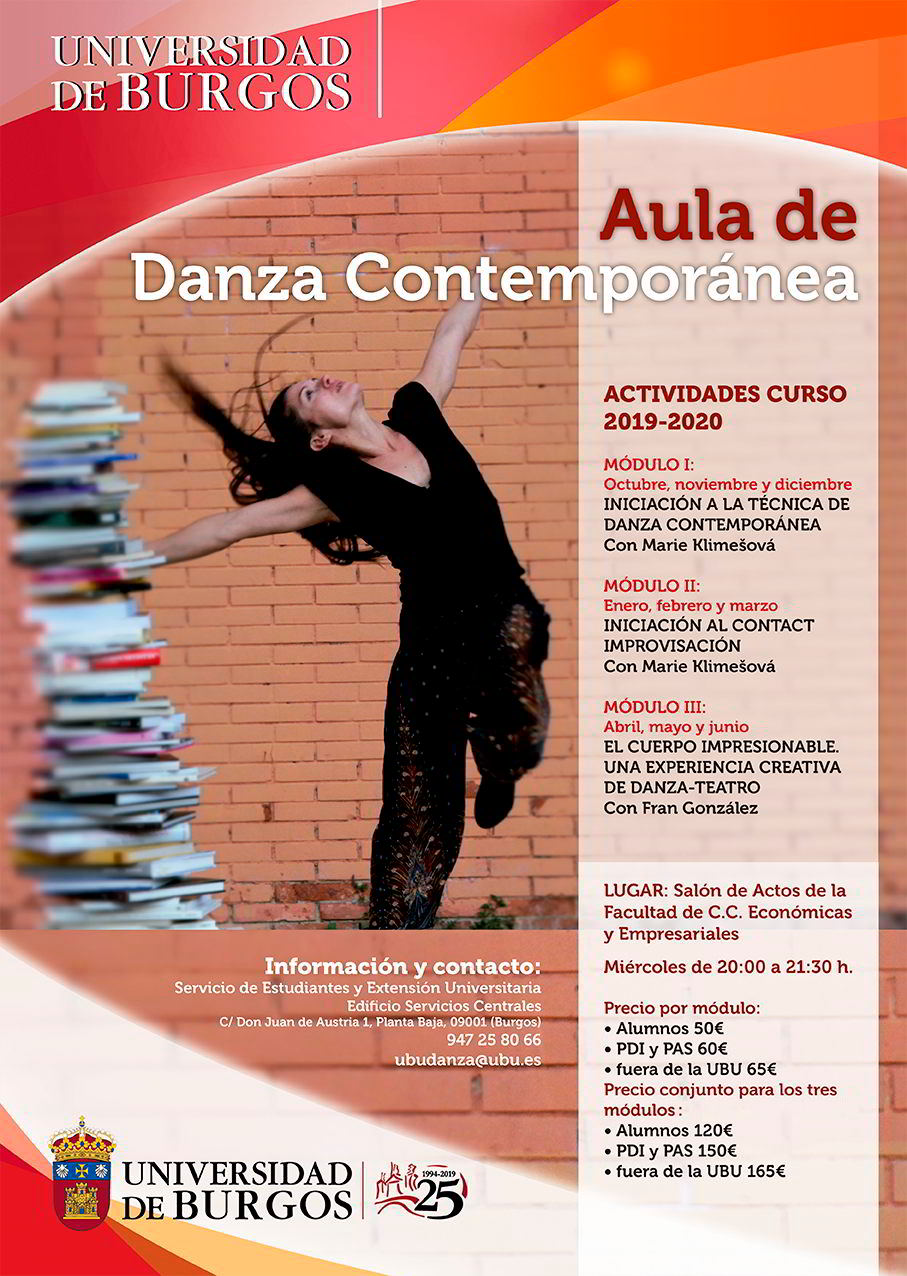 Cartel Aula de Danza 