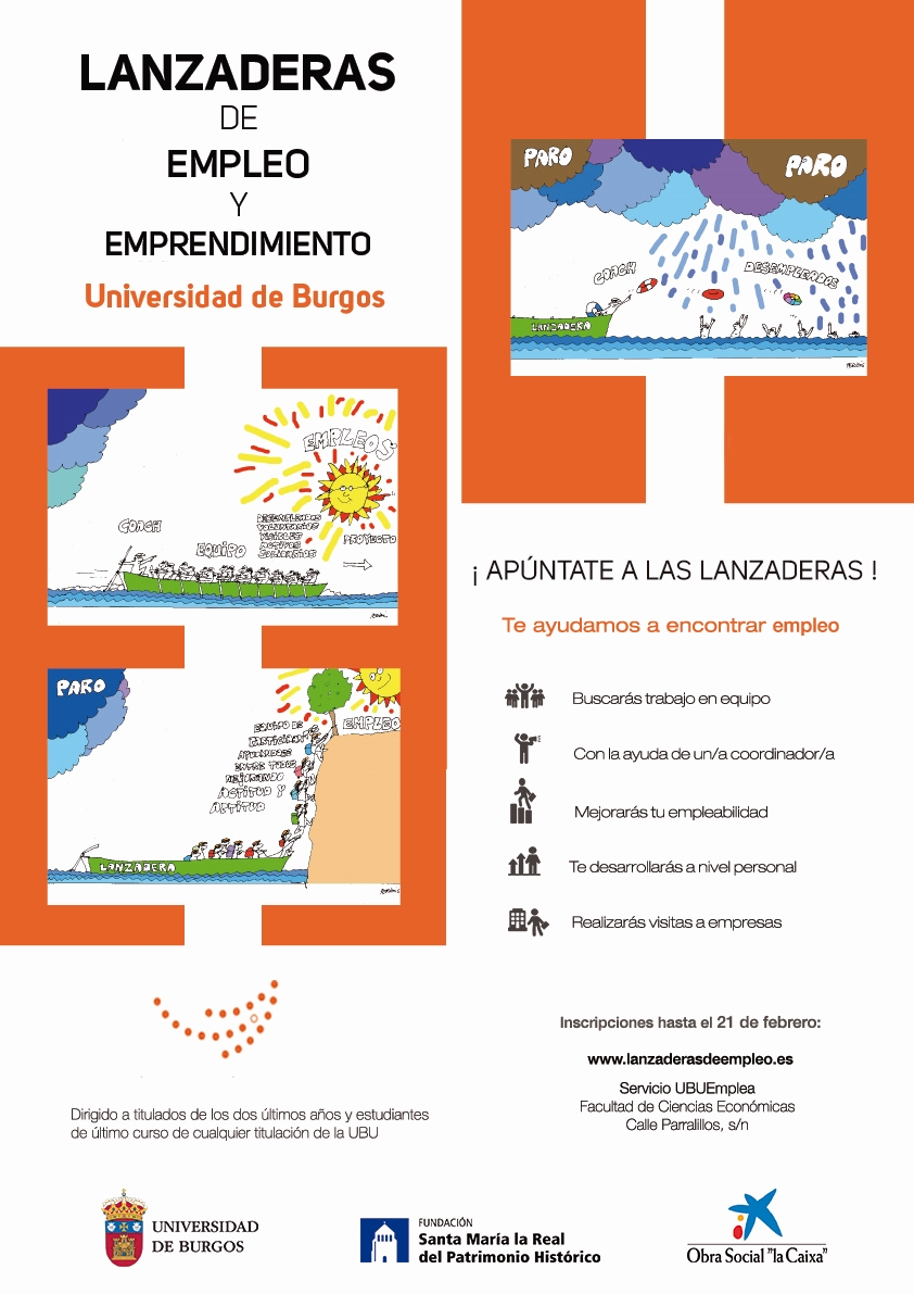 Lanzadera empleo y emprendimiento UBU