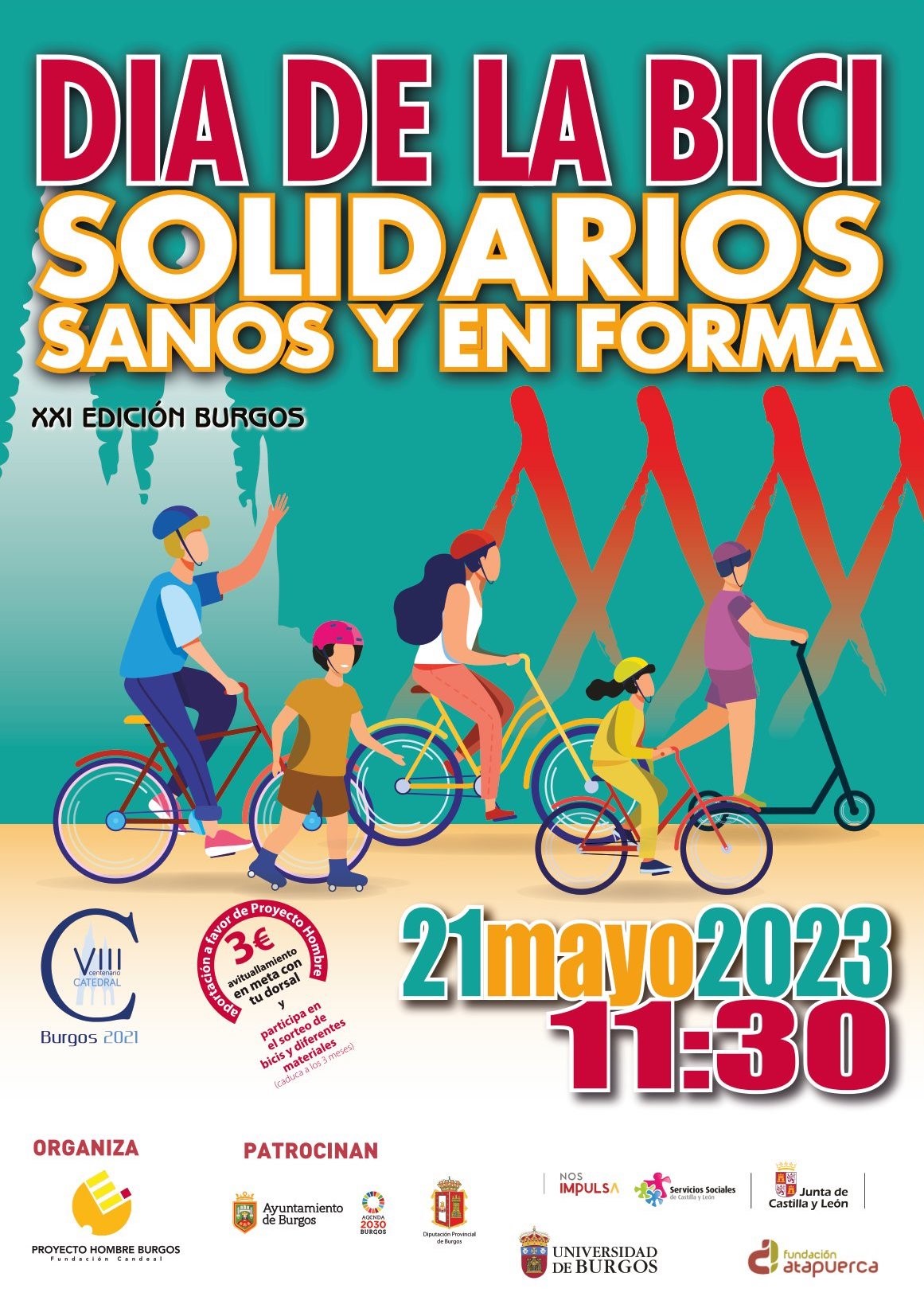 Encantador asistencia heroico Día de la Bici: 21 mayo 2023 | Universidad de Burgos