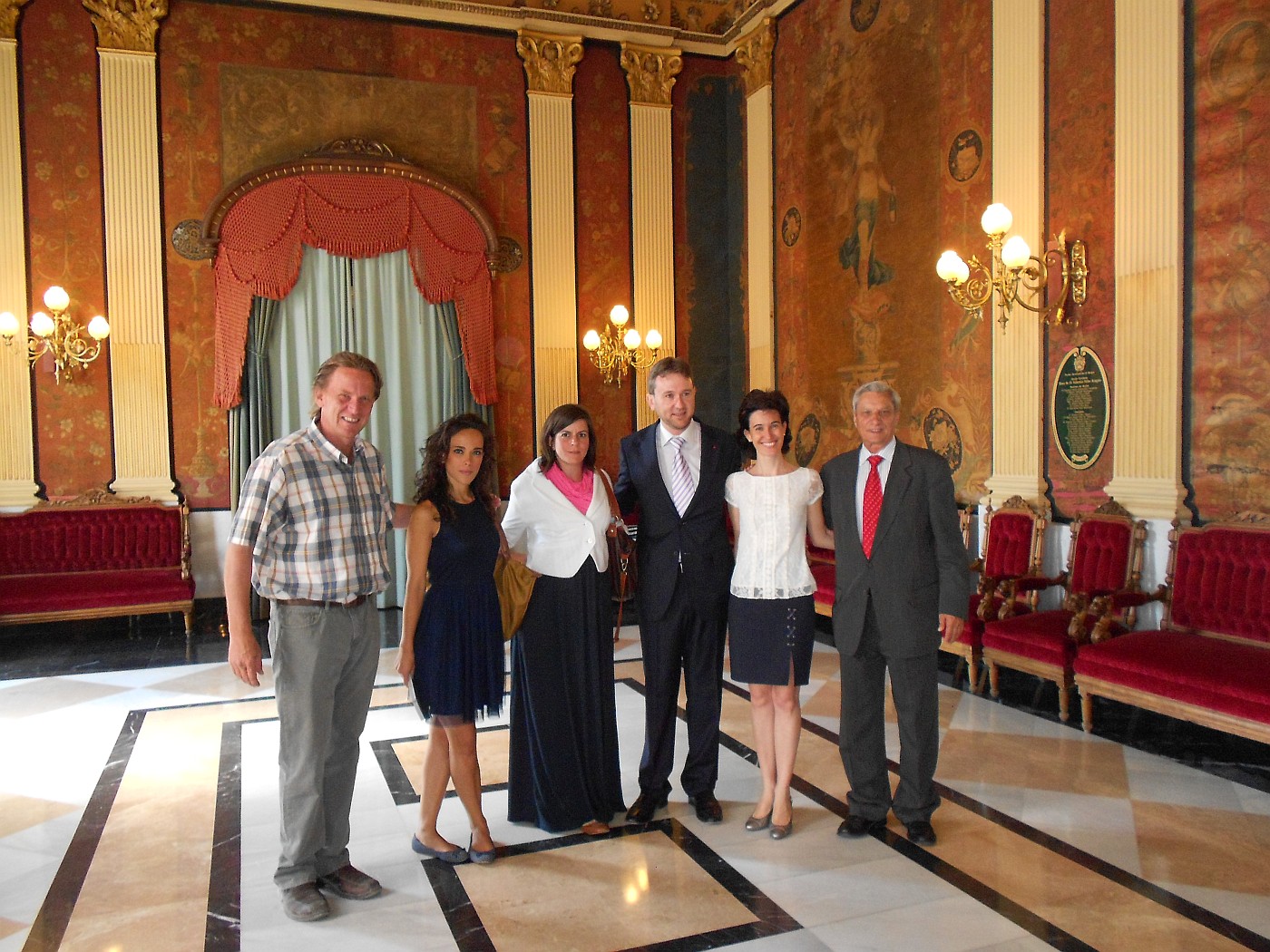 Alcalde de Burgos recibe al Instituto Tecnológico de Monterrey