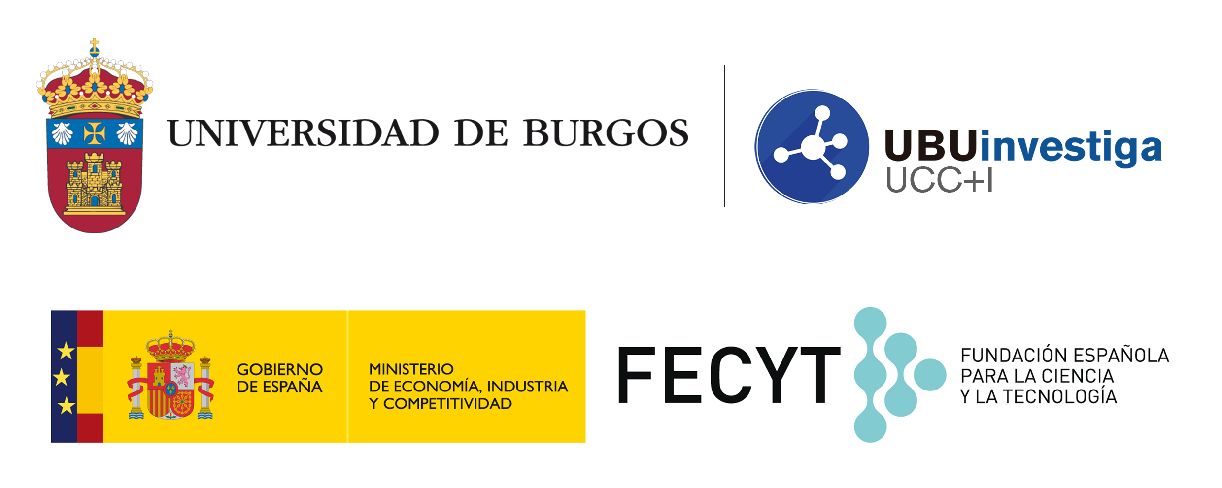 Logos UBU + FECYT