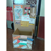 Espacio de recogida de material de la Facultad de Educación