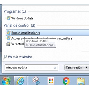 Buscar actualizaciones Buscar actualizaciones