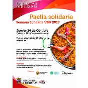 Cartel Paella Solidaria