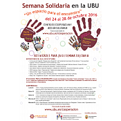 Cartel Semana Solidaria 2016
