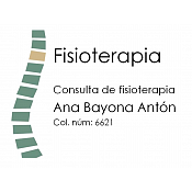Consulta de Fisioterapia Ana Bayona Antón Consulta de Fisioterapia Ana Bayona Antón