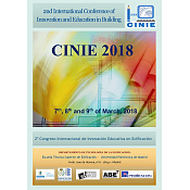 CINIE2018. II Congreso International de Innovación Educativa en Edificación.   CINIE nació en 2017 con el propósito de potenciar