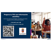 Código QR Prepara tu TFG con Información Científica