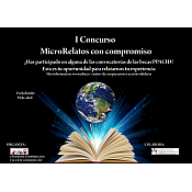 Cartel I Concurso de MicroRelatos con Compromiso