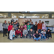 Estudiantes de Aspanias Burgos visitaron la Escuela Politécnica