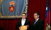 El doctor Jordi Garcés Ferrer galardonado con la Placa de la Universidad de Burgos.