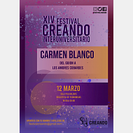 Cartel Carmen Blanco