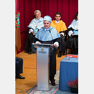 Laudatio del Excmo. Sr. D. Mario Vargas Llosa, a cargo del padrino, el Dr. Carlos Pérez González