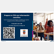 Código QR Prepara tu TFG con Información Científica