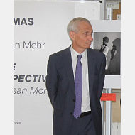 Thomas Kolly, Embajador de Suiza en España y Andorra. Inauguración de la exposición "Contra las víctimas de la guerra".