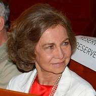 S.M. La reina Sofia con motivo del Congreso Internacional de la UISPP