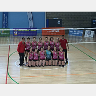 El UBU, tercero en la Superliga Junior de voley femenino