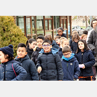 Taller con los Niños del Colegio "Saldaña" en la EPS (Milanera).