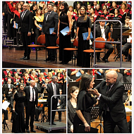 El Coro de la Universidad de Burgos participó en el concierto del 40 aniversario de la creación de la ULE