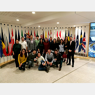 Alumnos de Políticas y Derecho visitaron el Parlamento Europeo