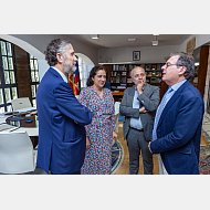 Visita rector Universidad Castilla La Mancha - Diego Herrera Carcedo/UBU