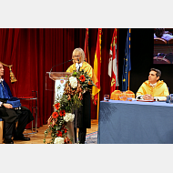 Laudatio de la madrina, la doctora Begoña Prieto Moreno