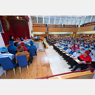 Aula Magna en la Fiesta de la Universidad de Burgos