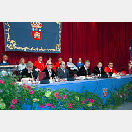 Presidencia del solemne acto de inauguración del curso académico de las Universidades de Castilla y León