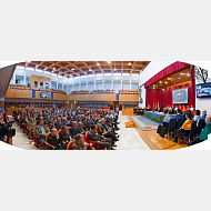 Vista general del Aula Magna en la inauguración del curso