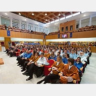 Doctores de la Universidad de Burgos el día de su investidura.