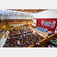 Aula Magna. Fiesta de la Universidad