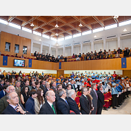 Aula Magna. Fiesta de la Universidad