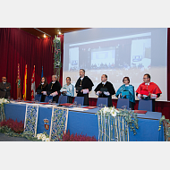 Mesa presidencial del solemne acto de Inauguración del Curso Académico 2017-2018