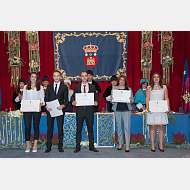 Paloma García Criado, Iván Avello Pérez, Javier Castrillo Alaguero, Ana Isabel Gutiérrez Blanco y Jimena Ortega Solana