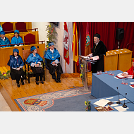 Gratulatoria del rector magnífico, doctor Manuel Pérez Mateos