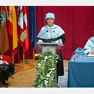 Lección inaugural impartida por el catedrático de Literatura Francesa don Teófilo Sanz Hernández