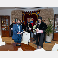 El presidente comparte su dedicatoria con los rectores de las Universidades de Castilla y León