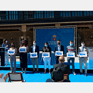 Susanna Crisol, Julieta Díez, Álvaro García, Maddi García, Marcos Raufast, Víctor Revilla Y Juan Carlos Rico, Premio a la trayectoria universitaria.