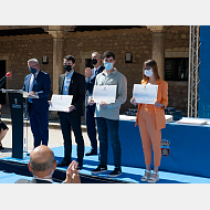 Adrián Arnaiz Rodríguez, Sergio De Diego Cruz y Beatriz Puente Arribas